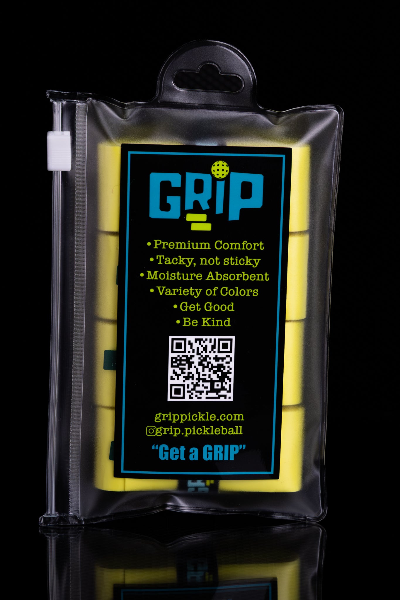 Grip Overwrap - Lemon Drop (4pk)