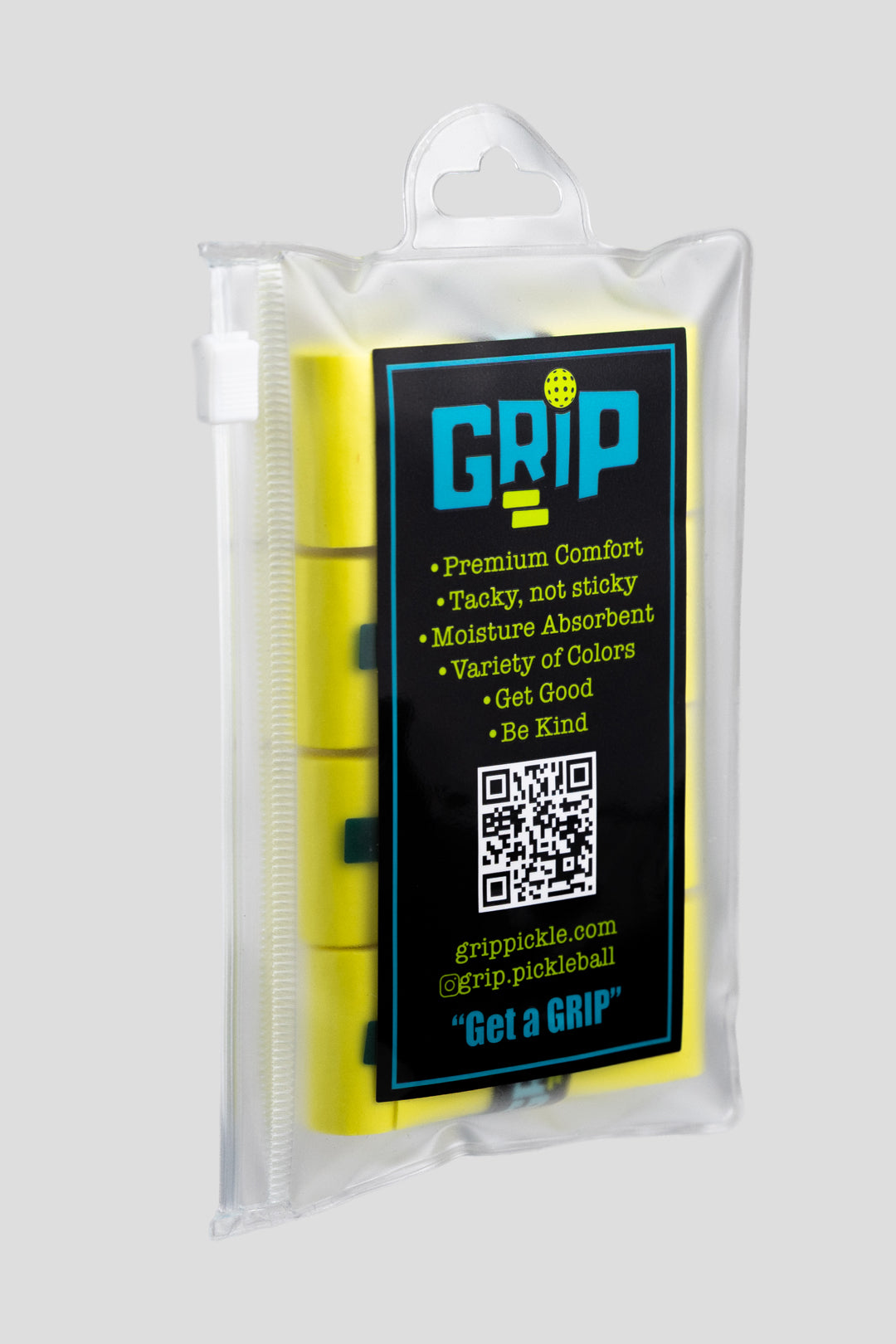 Grip Overwrap - Lemon Drop (4pk)